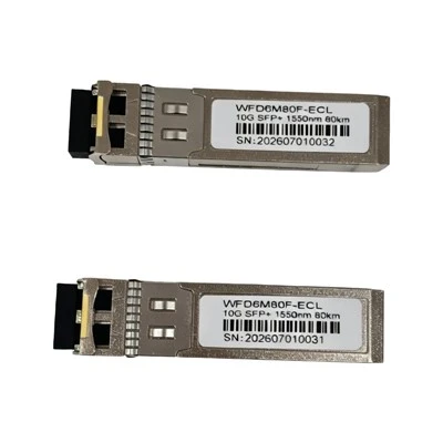 10G SFP+ ZR 1550nm 80 ק"מ